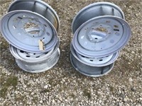 4 NEW TRAILER RIMS 16 in 8 HOLE