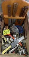 box silverware & kitchen gadgets