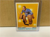 1970-71 OPC Bruce Gamble #105 Hockey Card