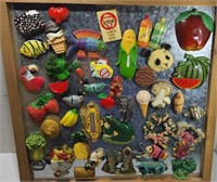 Vintage Magnets: Corn on the Cob, Panda,