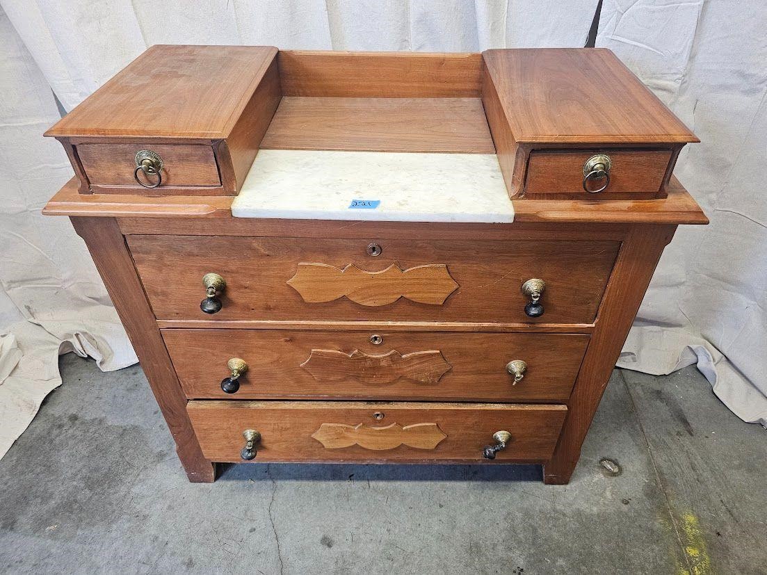 Antique Dresser (40”W x 17.75” x 37”T)