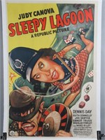 Sleepy Lagoon (1943) Linen Backed Poster