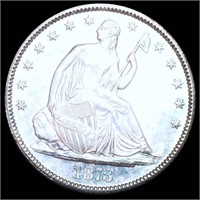 1873 Seated Half Dollar UNCIRCULATED