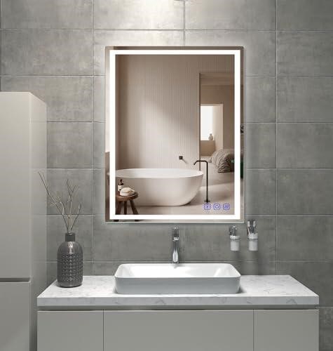 LED Bathroom Mirror with Lights 20 * 28 Inch Smart