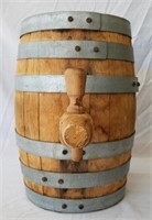 Early Wooden German Beer Keg w/ Spigot