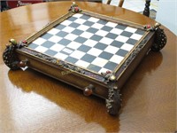 Ornate Table Top Chess Set