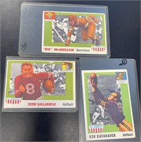 Three Vintage Football Cards