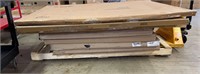 Pallet of reversible table tops
