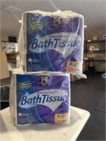 (4) 9 Roll Packs Members Mark Bath Tissue - 2 ply