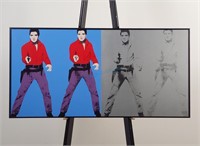 Andy Warhol Elvis I & II Poster Print