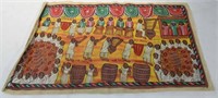 ETHIOPIAN FESTIVAL PAINTING ON COTTON DUCK