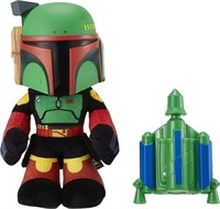 Star Wars Plush Toy, Boba Fett Rocket Launching