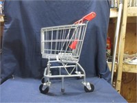 Small shopping cart.