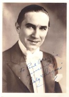 Bela Lugosi signed Dracula photo