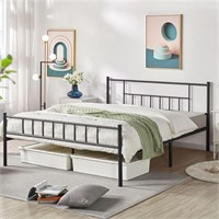 Queen Bed Frame Black Color