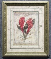 Red Ginger Print by S. White
