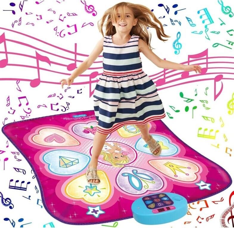 Dance Mat, Girls Toys Gifts for Kids Age 3-8,