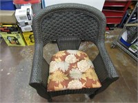 Wicker Chair Wide Heavy Duty