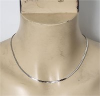 US Paten'd Silver Tone Chain VTG