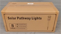 Pack of (8) Eyrosa Solar Pathway Lights