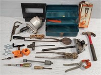 Small Metal Toolbox & Tools