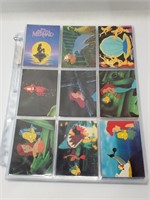 1991 The Little Mermaid Trading Cards