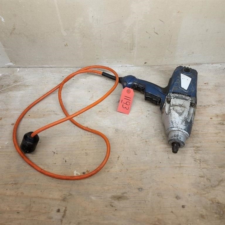 110V Electric Impact Gun w/ 1/2" Drive Works