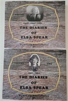 "The Diaries of Elsa Spear" Vol. I & II