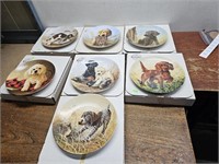 7 PUPPY Collector Plates With Certificates