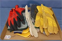 Assorted Work Gloves 10 Pairs