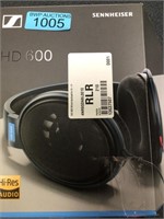 Sennheiser HD600 Wired Headphones (TESTED, WORKS)
