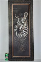 Zebra - Safari Wildlife Framed Art