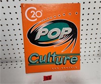 20th Century Pop Culture Hardcover Book