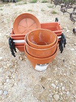 Planter Boxes and Clay Pots