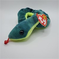 Ty Beanie Baby "Hissy the Snake" Beanie