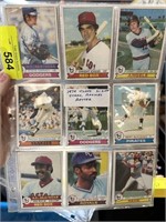 QTY 21 TOPPS BASEBALL CARDS BETTER STARS ROOKIES