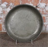 An 18th C Continental Pewter Basin