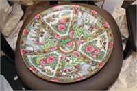 Chinese Rose Medallion Charger