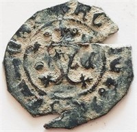 Spain 1474-1516 Isabel & Fernando BI Blanca coin