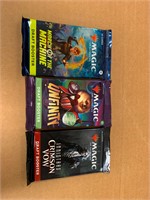 3 x MTG Magic the Gathering Draft Booster Packs