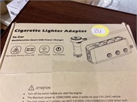Cigarette lighter adapter