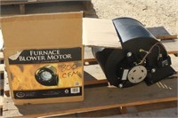 800CFM WOOD STOVE BLOWER MOTOR, WORKS PER SELLER