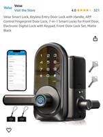 Veise Smart Lock, Keyless Entry Door Lock with