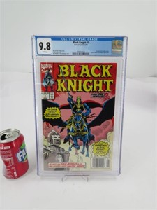 Black Knight #1 , comic book gradé CGC 9.8