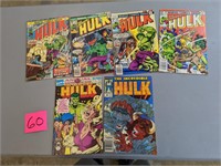 Lot of Incredible Hulk Comic Books