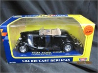 1934 Black Ford Coupe 1;24