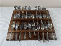 Silver spoon set