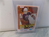 1981 OPC Andy Moog Rookie #120