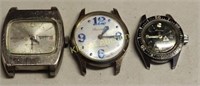 3 vtg watches wind up! and divers too!