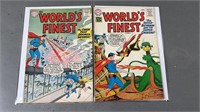Worlds Finest Comics #115 & #117 DC Comic Books